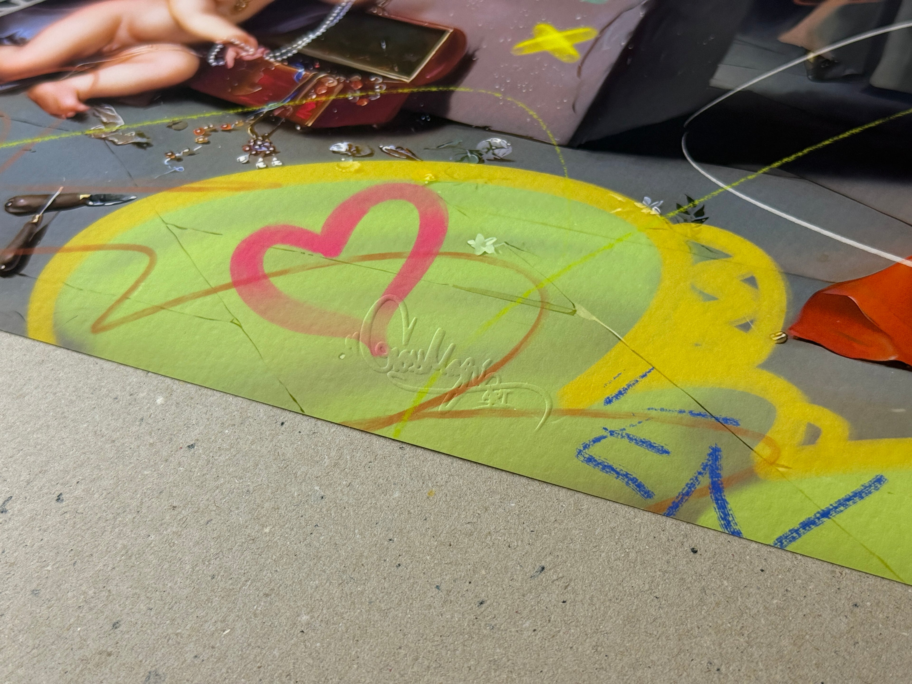 Fannin - detalle de la firma del artista